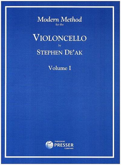 Modern Method for the Violoncello vol.1for violoncello