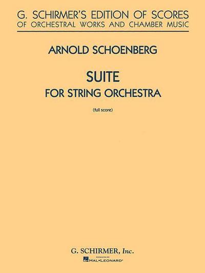 Suite in G for String Orchestra: Full Score