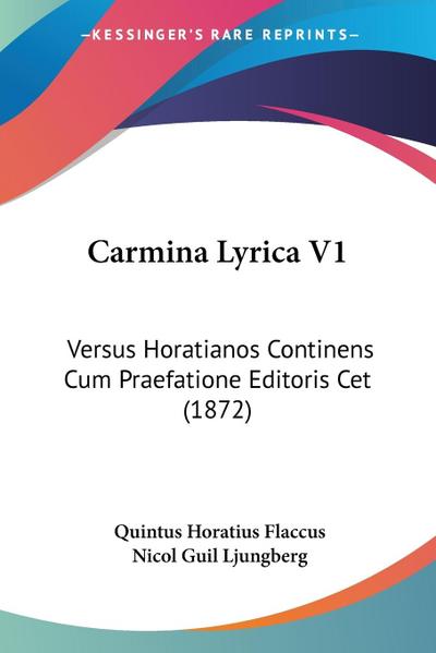 Carmina Lyrica V1