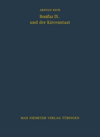 Bonifaz IX.und der Kirchenstaat