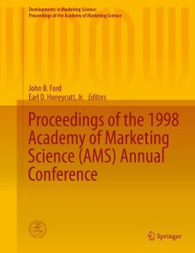 Proceedings of the 1998 Academy of Marketing Science (AMS) Annual Conference