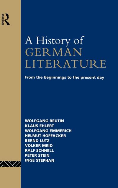 A History of German Literature