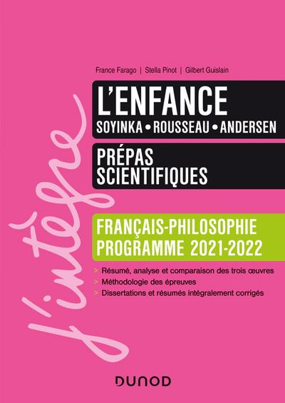 L’enfance - Prépas scientifiques Français-Philosophie - 2021-2022