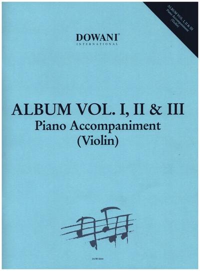Album Vol. I, II & IIIPiano Accompaniment