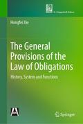 The General Provisions of the Law of Obligations