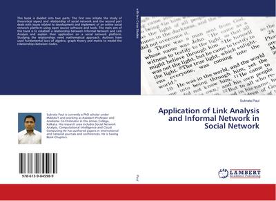 Application of Link Analysis and Informal Network in Social Network