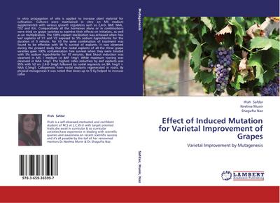 Effect of Induced Mutation for Varietal Improvement of Grapes