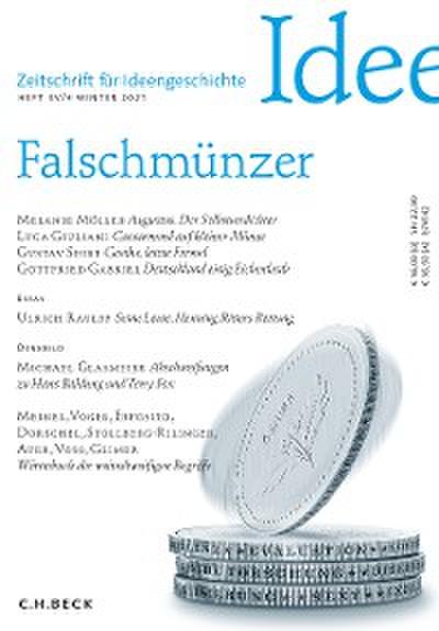 Zeitschrift für Ideengeschichte Heft XV/4 Winter 2021
