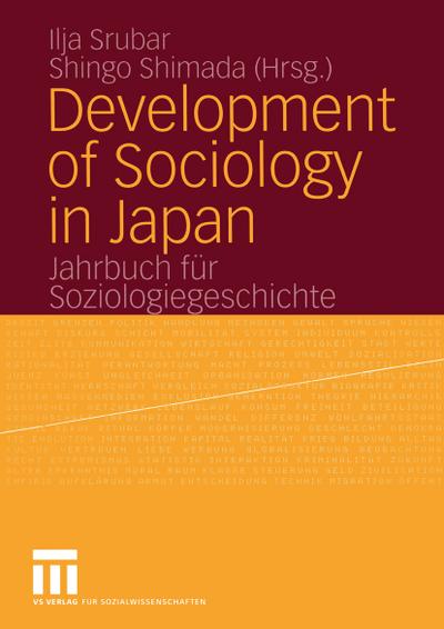 Development of Sociology in Japan