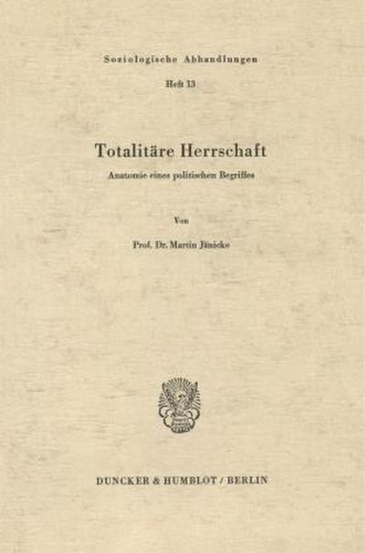 Totalitäre Herrschaft.