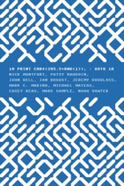 10 Print Chr$(205.5+rnd(1)); : Goto 10