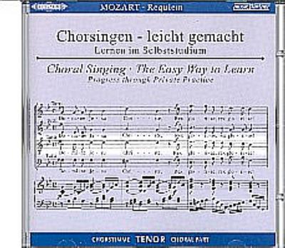 Requiem, KV 626, Chorstimme Tenor, 1 Audio-CD
