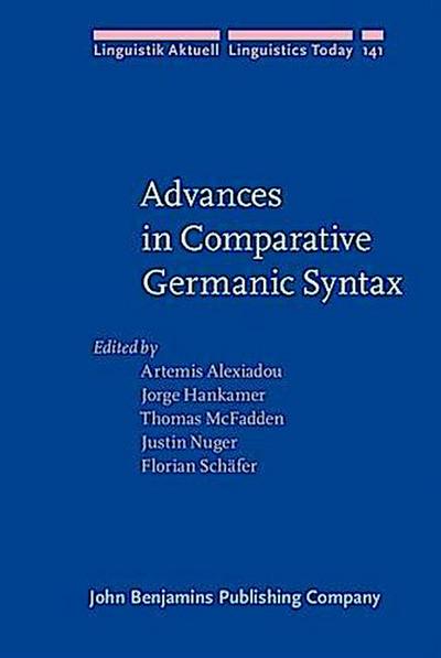 Advances in Comparative Germanic Syntax