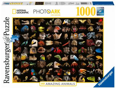 Ravensburger Puzzle 15983 - 99 atemberaubende Tiere - 1000 Teile