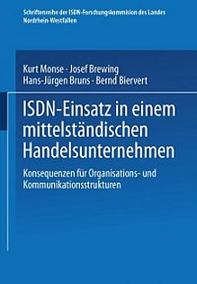 ISDN-Einsatz in einem mittelständischen Handelsunternehmen