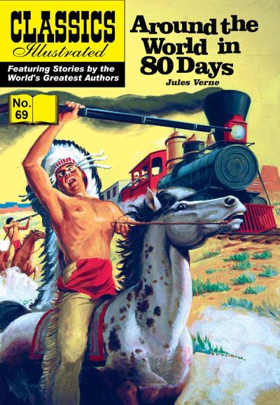 Around the World in 80 Days (with panel zoom)    - Classics Illustrated