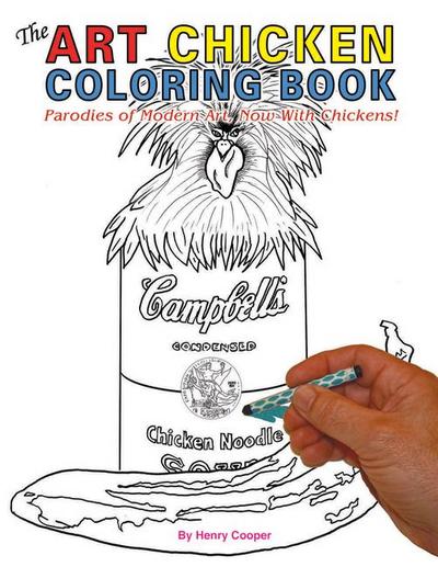 The Art Chicken Coloring Book