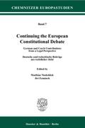 Continuing the European Constitutional Debate