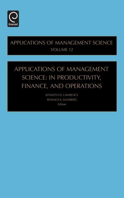 In Productivity, Finance, and Operations