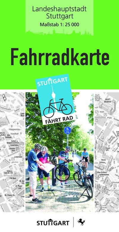 Fahrradkarte Stuttgart