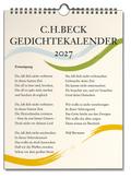 C.H. Beck Gedichtekalender 2027