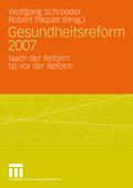 Gesundheitsreform 2007