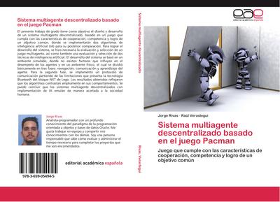 Sistema multiagente descentralizado basado en el juego Pacman