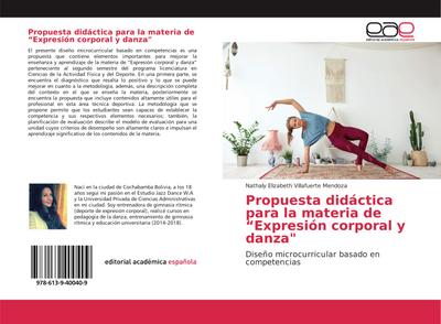 Propuesta didáctica para la materia de "Expresión corporal y danza"