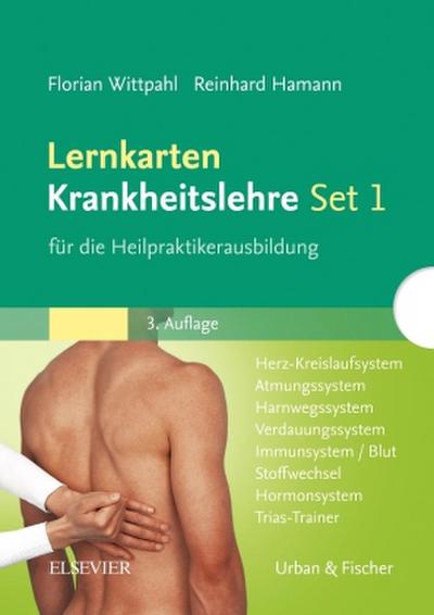 Lernkarten Krankheitslehre für die Heilpraktikerausbildung. Tl.1