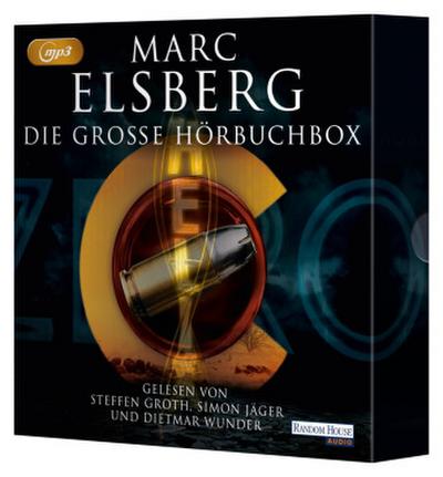 Die große Hörbuchbox - °C - Celsius - Der Fall des Präsidenten - Gier - Helix - Zero - Blackout - Black Hole, 12 Audio-CD, 12 MP3