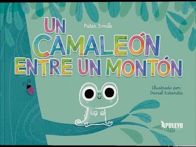 Un camaleón entre un montón