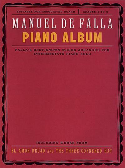 Manuel de Falla - Piano Album - Manuel De Falla