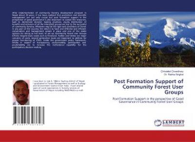 Post Formation Support of Community Forest User Groups