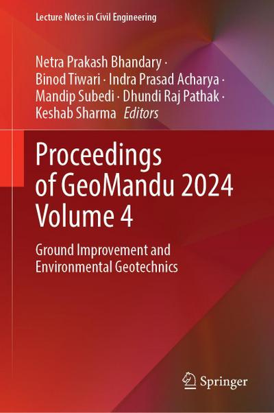 Proceedings of Geomandu 2024 Volume 4