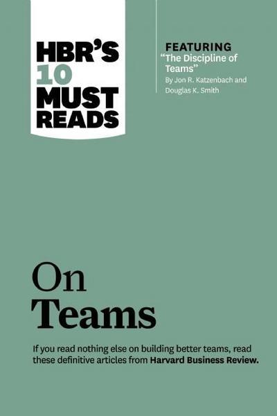 HBR’s 10 Must Reads - On Teams
