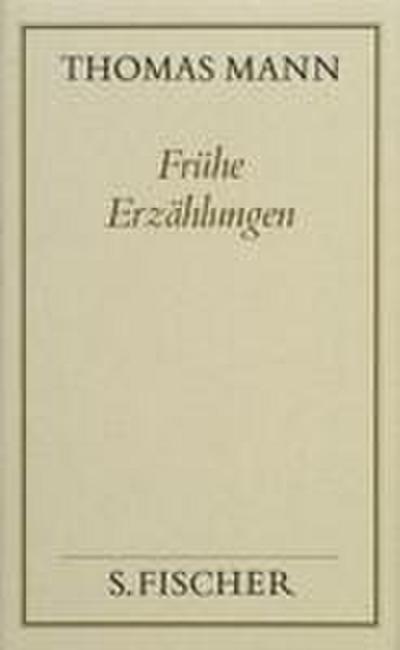 Frühe Erzählungen ( Frankfurter Ausgabe)