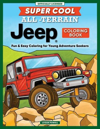 Super Cool All-Terrain Jeep(r) Coloring Book
