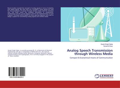 Analog Speech Transmission through Wireless Media