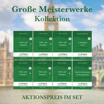 Große Meisterwerke Kollektion Hardcover (mit kostenlosem Audio-Download-Link), 8 Teile