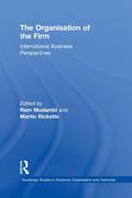 The Organisation of the Firm