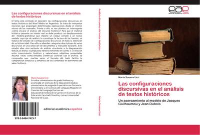 Las configuraciones discursivas en el análisis de textos históricos