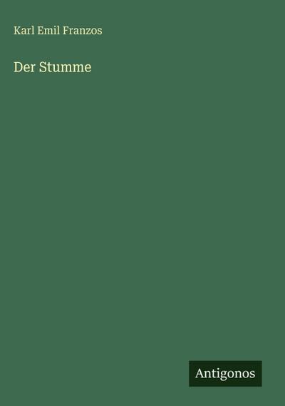 Der Stumme