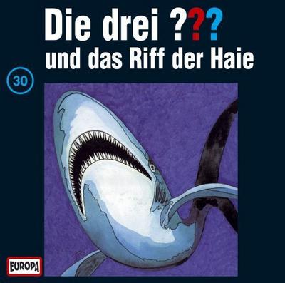 Die drei ??? 030 und das Riff der Haie (drei Fragezeichen) CD - Alfred Hitchcock
