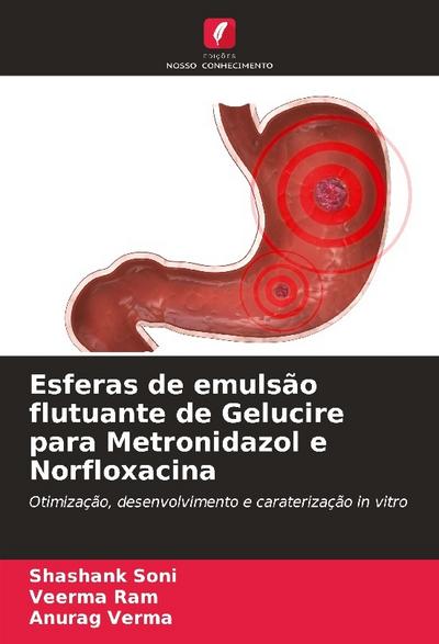 Esferas de emulsão flutuante de Gelucire para Metronidazol e Norfloxacina