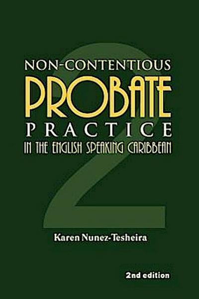 Non-Contentious Probate Practice in the English Speaking Caribbean (2)