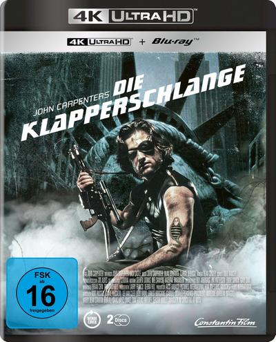 Die Klapperschlange 4K, 1 UHD-Blu-ray + 1 Blu-ray