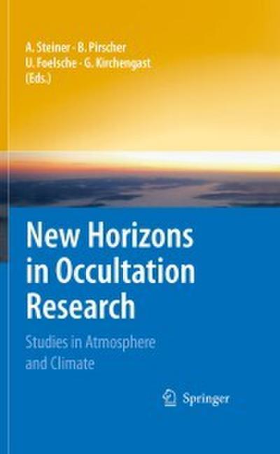 New Horizons in Occultation Research