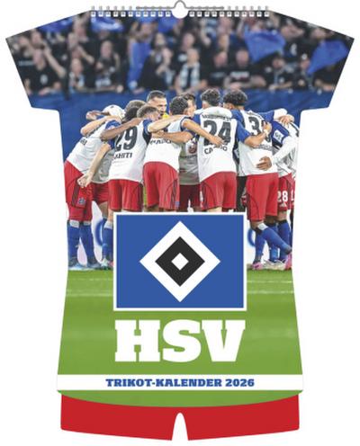 Hamburger SV 2026 - Trikotkalender - Fußball-Kalender - Fan-Kalender - 34,1x42