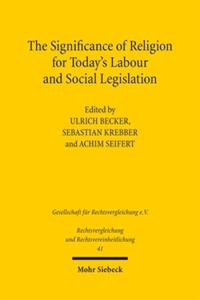 The Significance of Religion for Today’s Labour and Social Legislation
