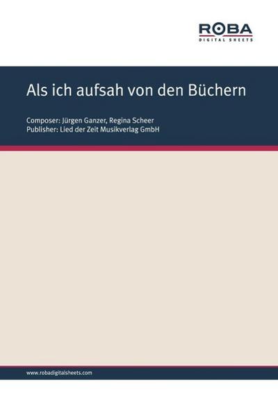 Als ich aufsah von den Büchern